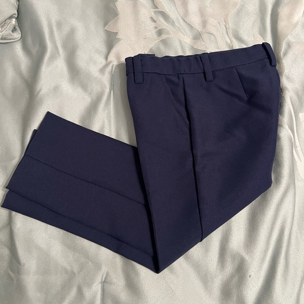 H&M Navy suit pants 4T EUC